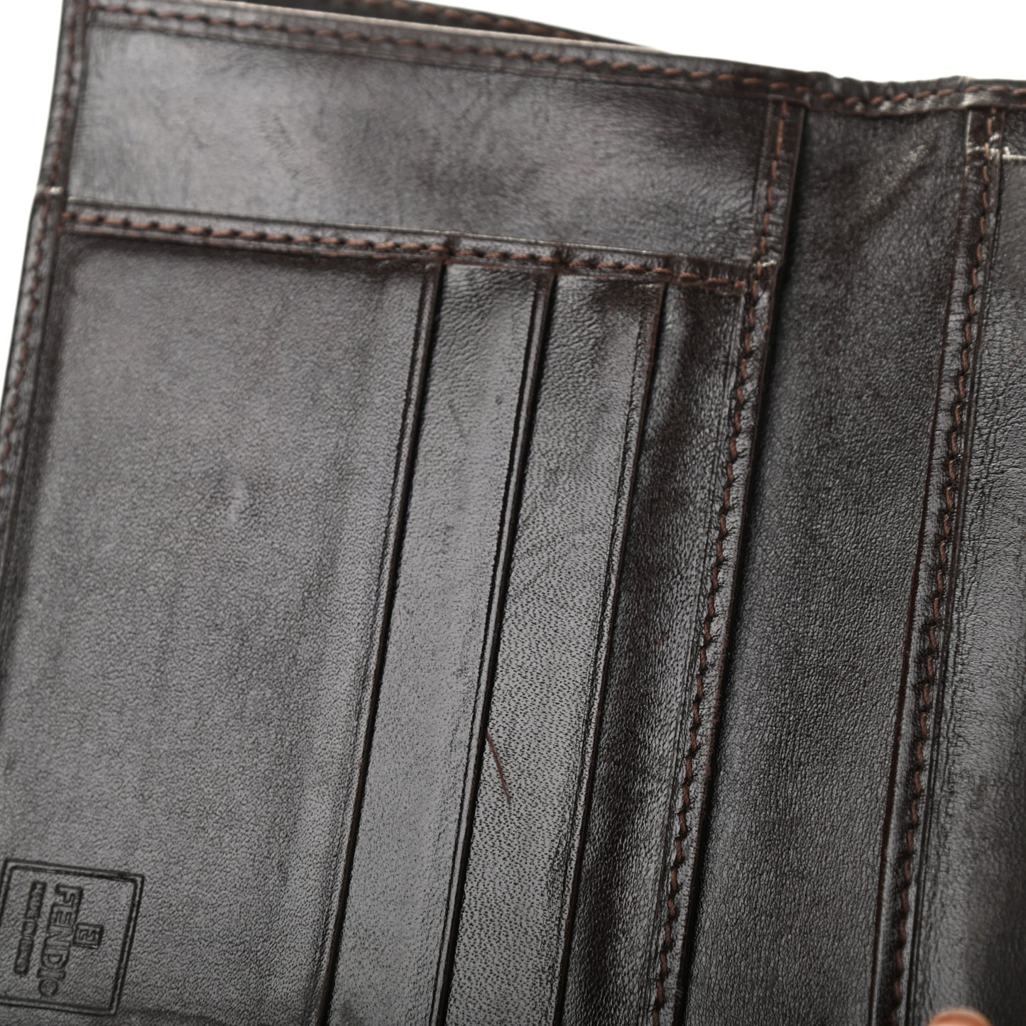 Zucca Compact Wallet Tobacco