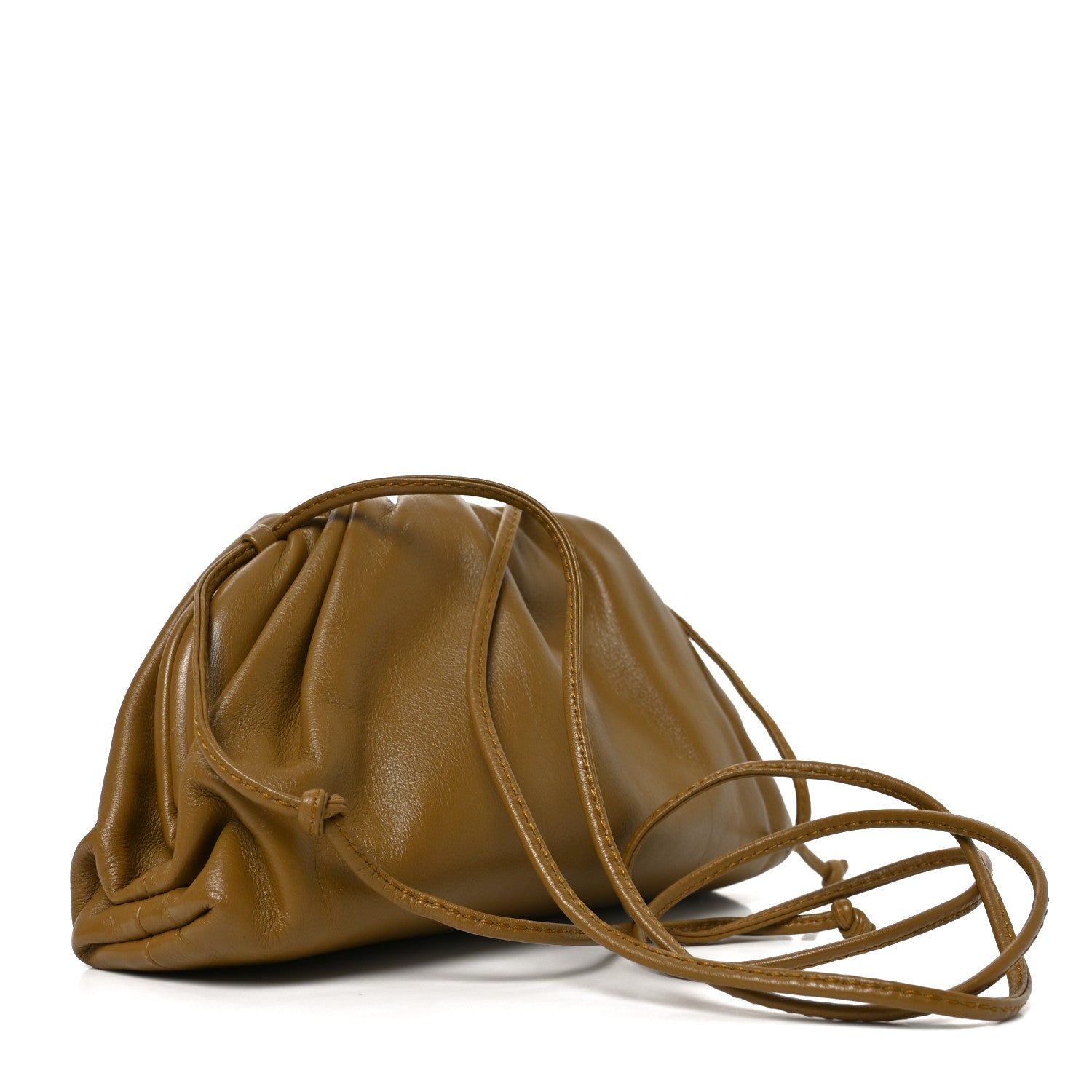Bottega Veneta Butter Calfskin The Mini Pouch Moutarde 3 of 11