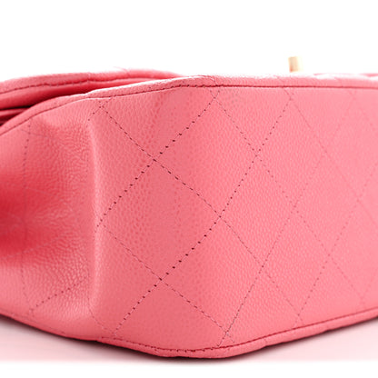 Chanel Lambskin Quilted Jumbo Double Flap Pink 9 of 11