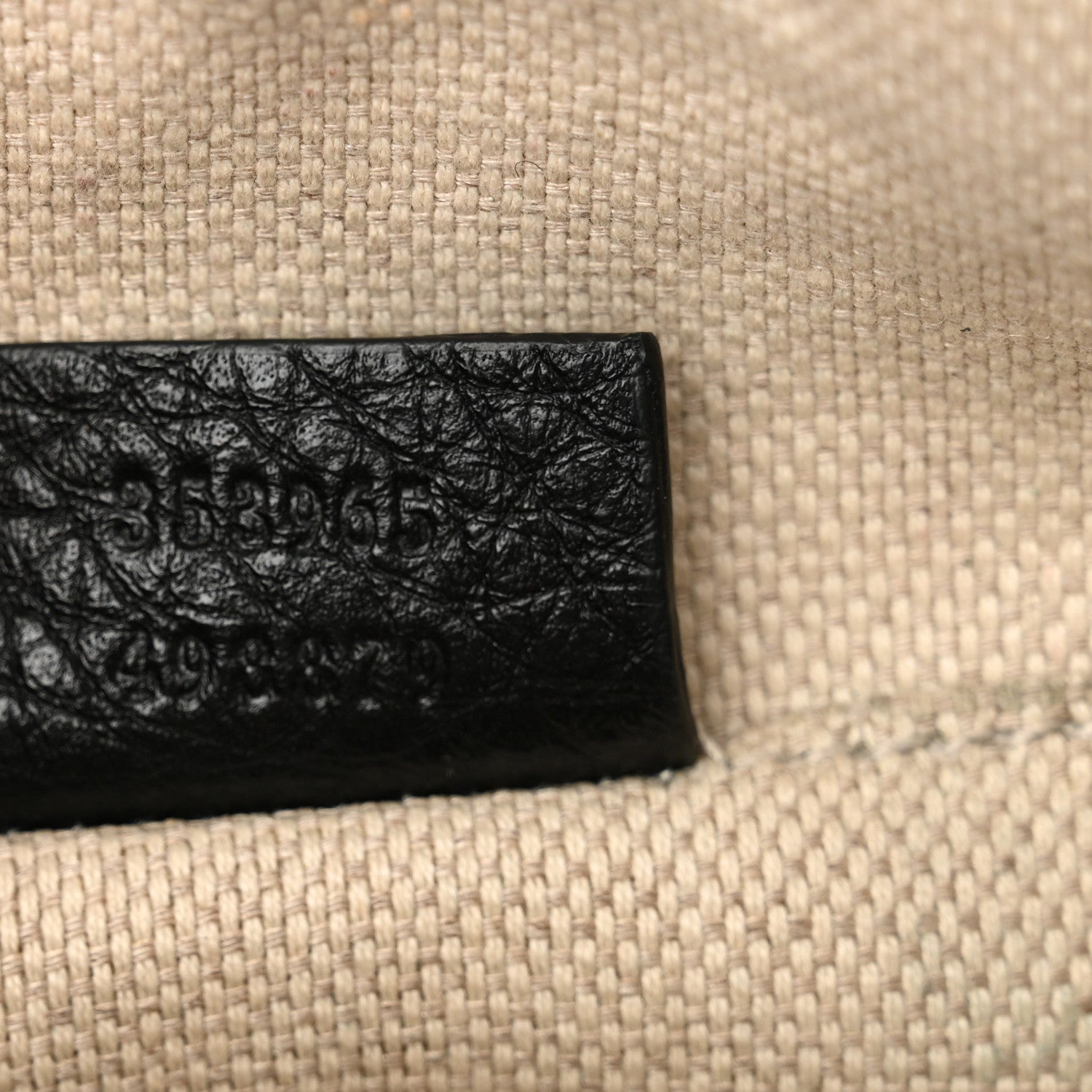 Gucci Pebbled Calfskin Mini Soho Chain Bag Black 7 of 11