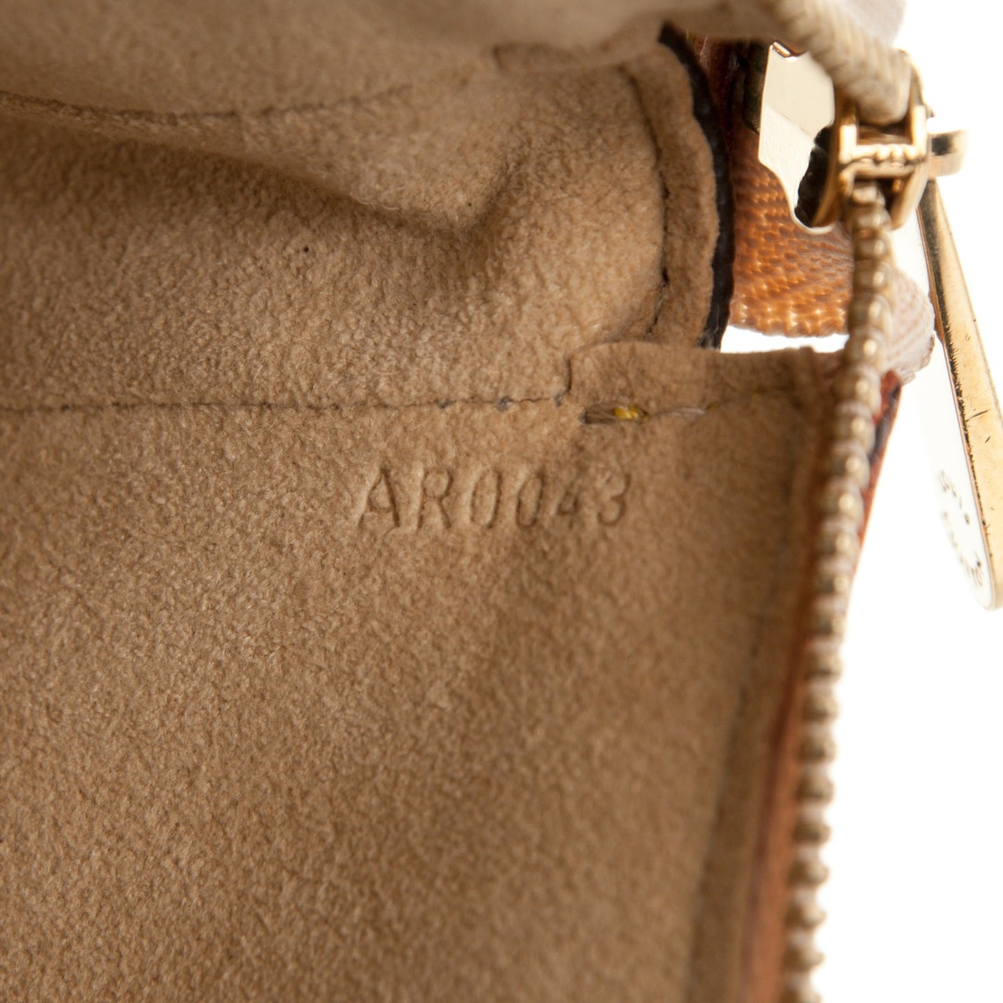 Monogram Cherry Blossom Pochette Accessories Brown
