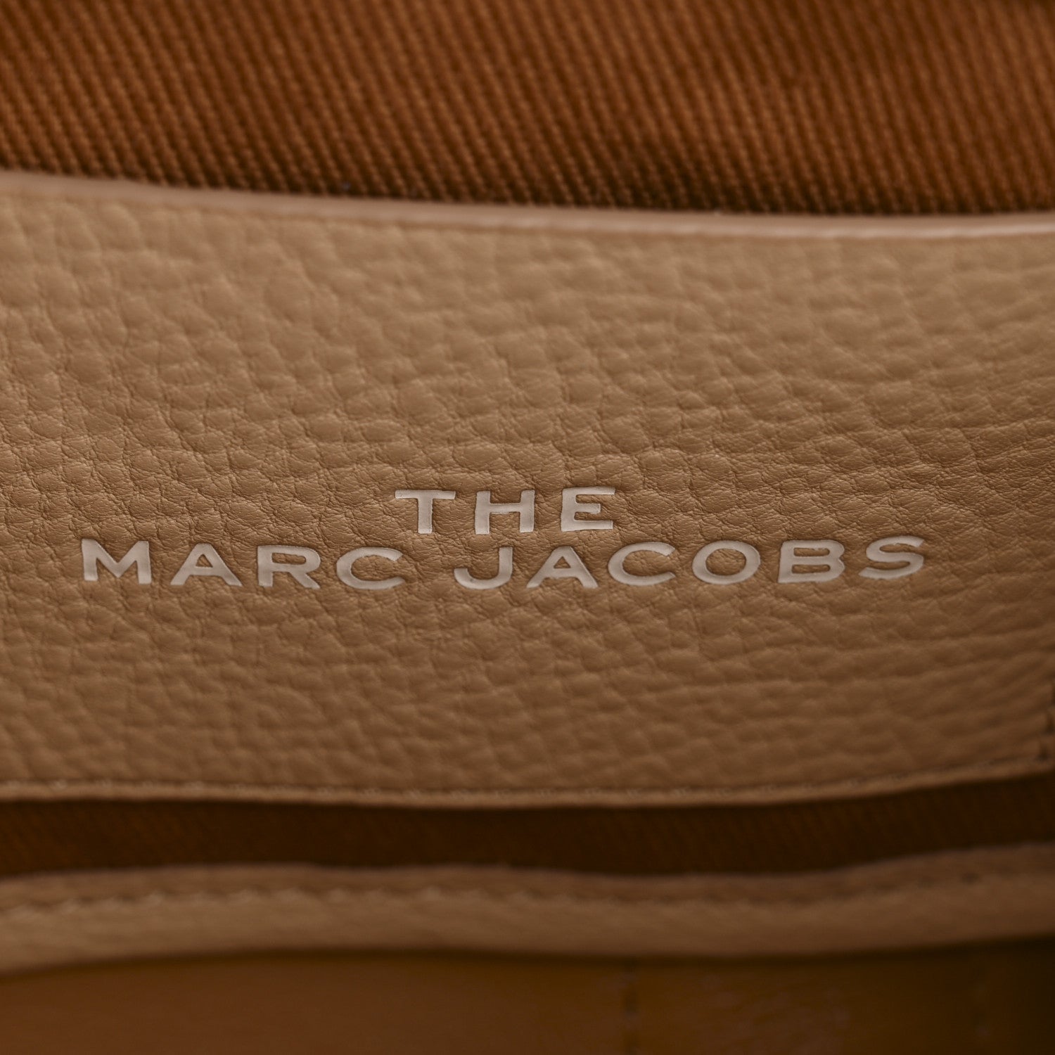Marc Jacobs Grained Calfskin Small The Tote Bag Cotton Twine 6 of 12