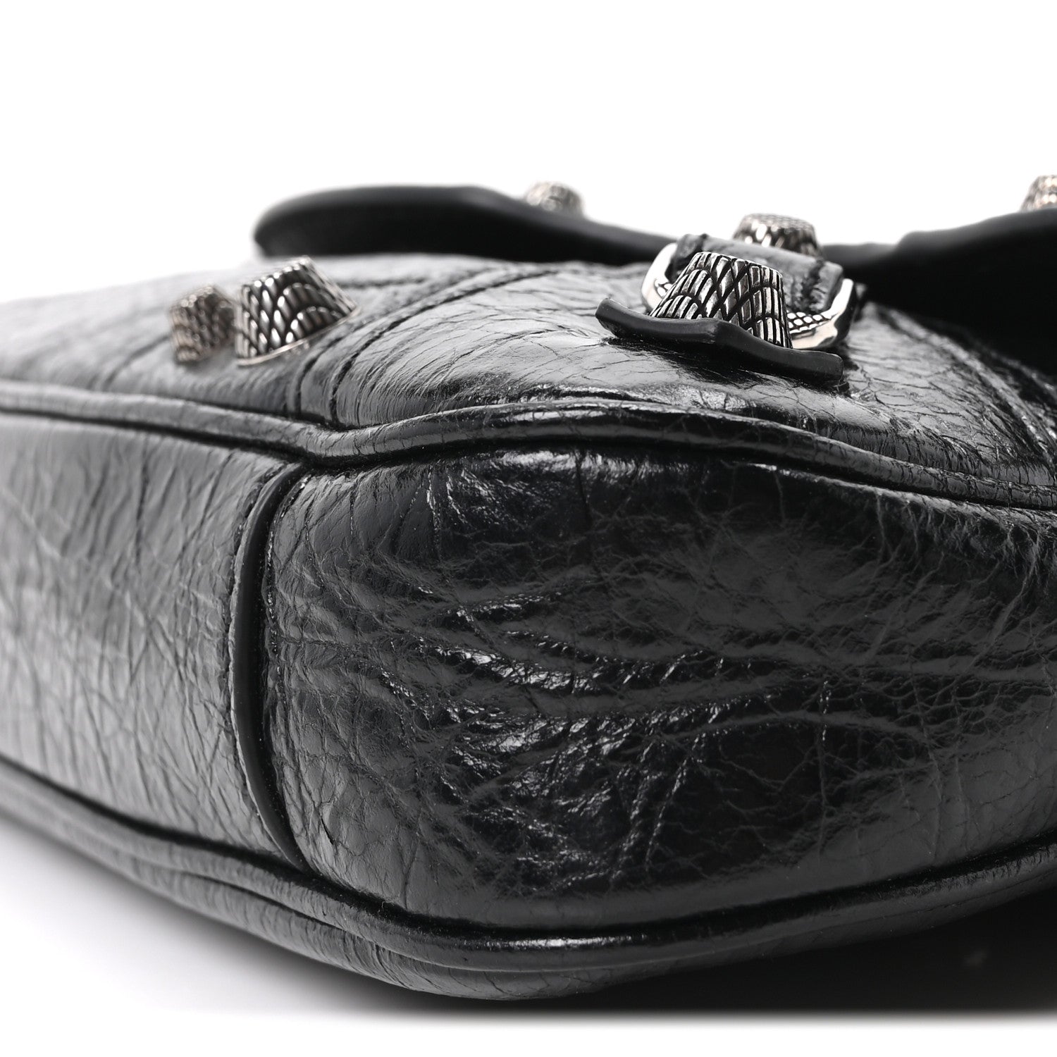Balenciaga Agneau Arena Le Cagole Sling Bag XS Black 10 of 10