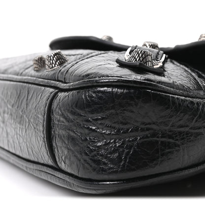 Balenciaga Agneau Arena Le Cagole Sling Bag XS Black 10 of 10