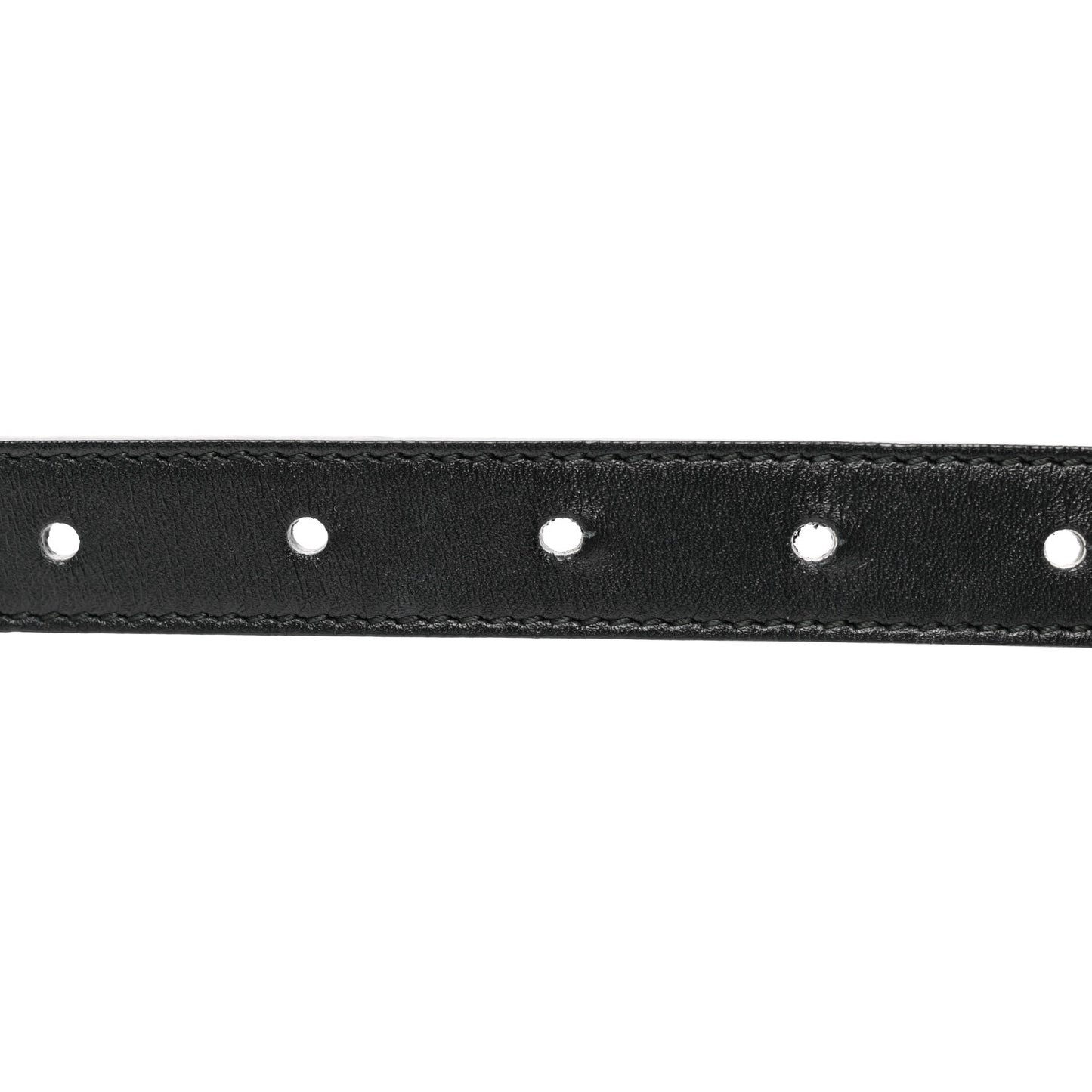 Calfskin Double G 20mm Belt 85 34 Black