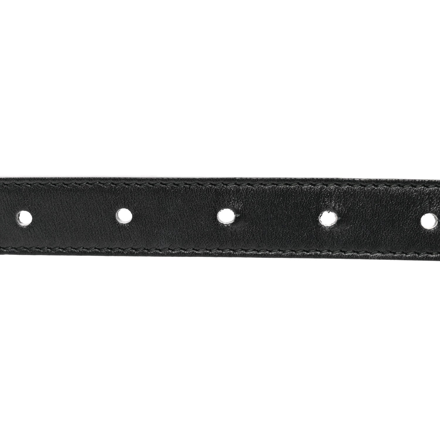 Gucci Calfskin Double G 20mm Belt 85 34 Black 5 of 5