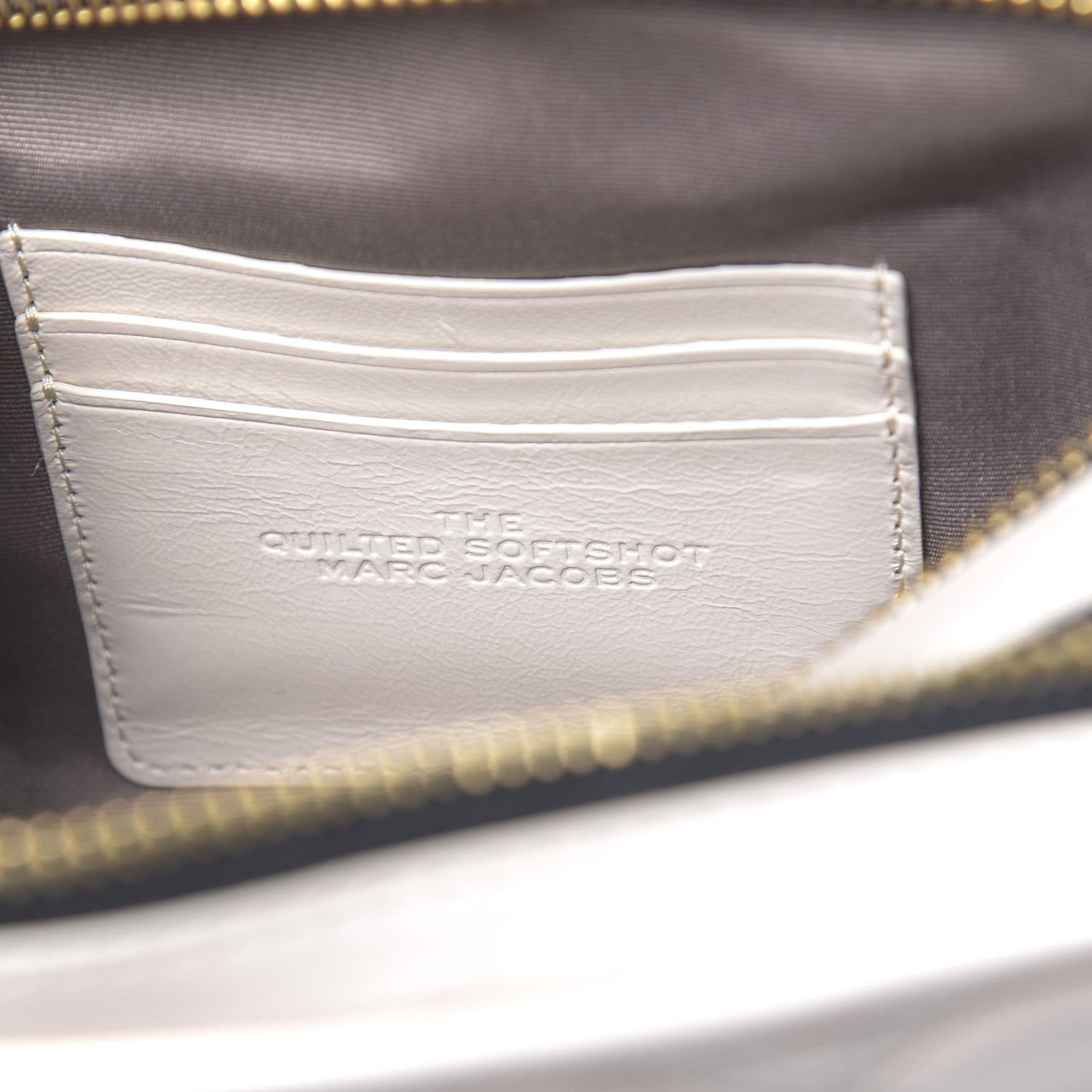 Calfskin Quilted The Softshot 21 Bag Ivory