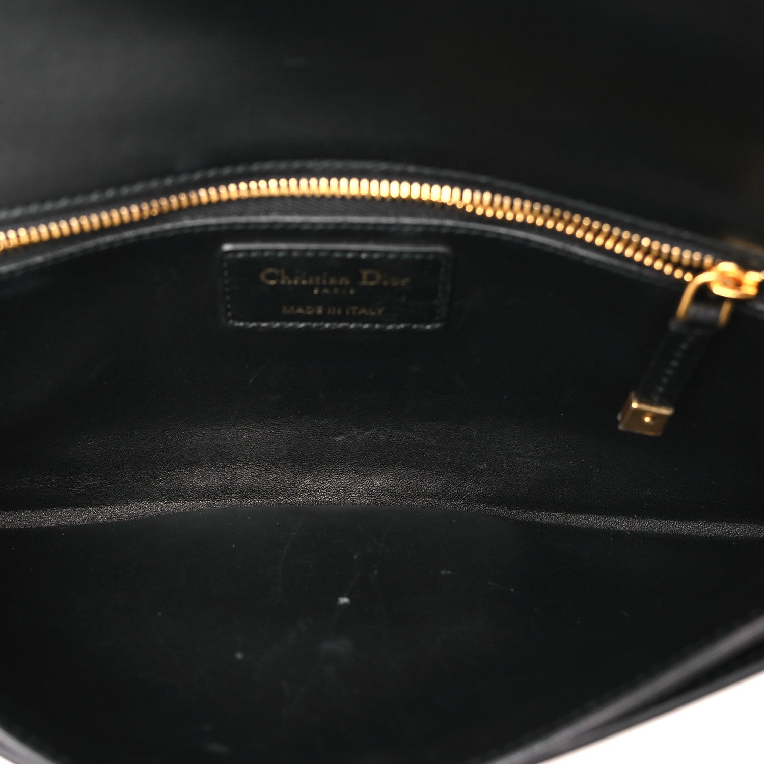 Christian Dior Calfskin 30 Montaigne Chain Pouch Black 5 of 10