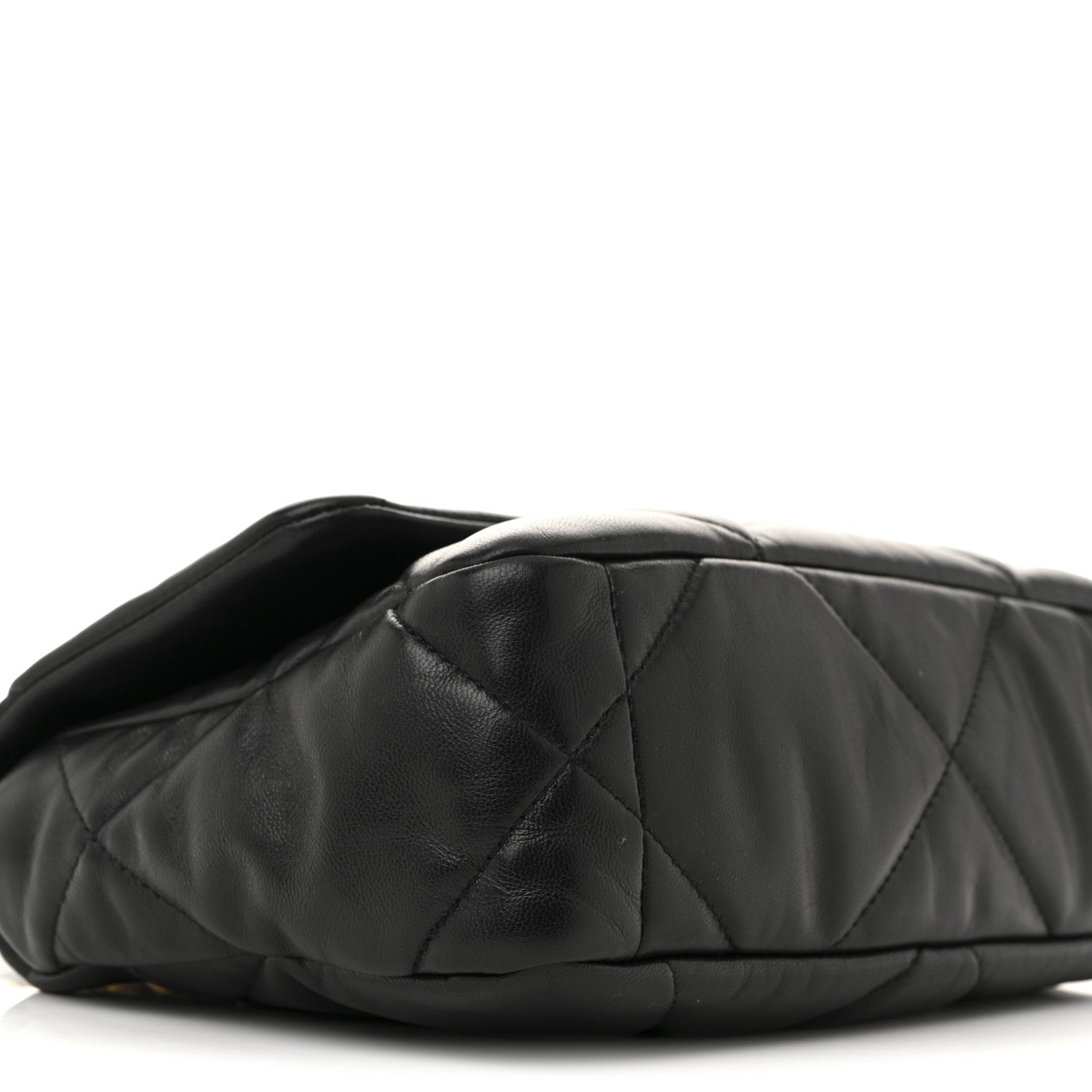 Chanel Lambskin Quilted Medium Chanel 19 Flap Black 9 of 11
