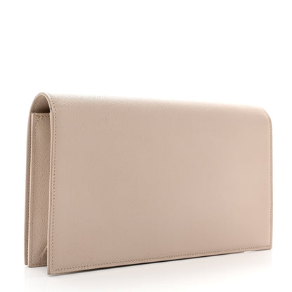 Saint Laurent Grain De Poudre Classic Kate Monogram Clutch Powder 3 of 8