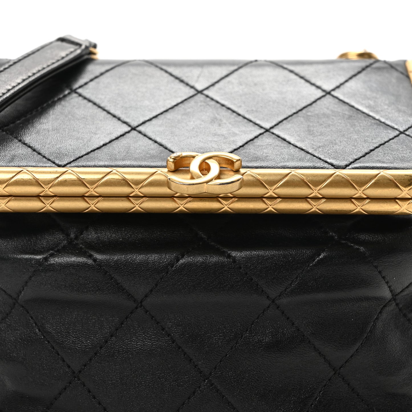 Lambskin Quilted My Crush Bag Black