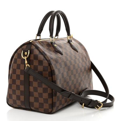Louis Vuitton Damier Ebene Speedy Bandouliere 30 3 of 9
