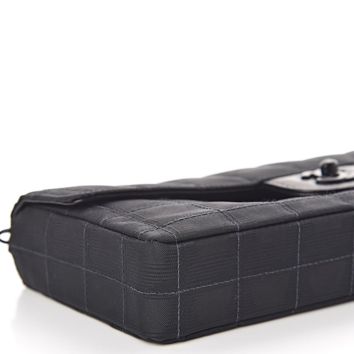 Chanel Nylon Travel East West Flap Black 10 of 13