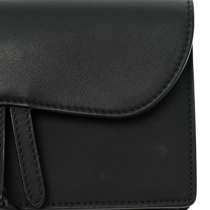 Christian Dior Ultra Matte Calfskin Saddle Belt Bag Black 13 of 15