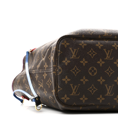 Louis Vuitton Monogram Totem Neverfull MM Magenta 8 of 9