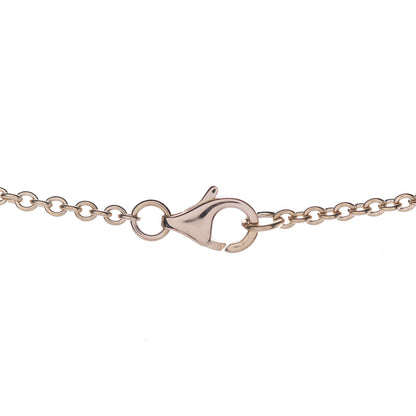 Cartier 18K Pink Gold Interlocking LOVE Necklace 5 of 8