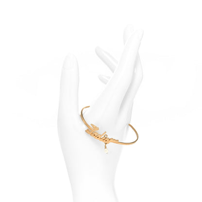 Christian Dior Metal J'Adior Bracelet Cuff Gold 2 of 4