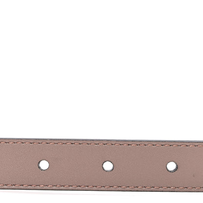 Gucci Calfskin Double G 20mm Belt 95 38 Porcelain Rose 3 of 5