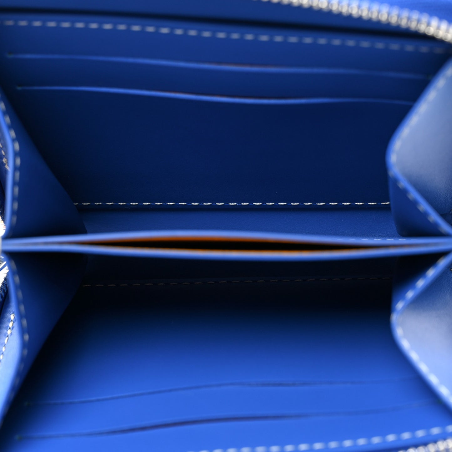 Goyardine Matignon PM Wallet Blue