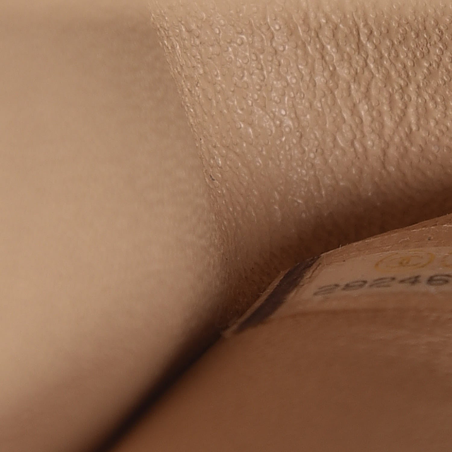 Chanel Caviar Quilted Medium Double Flap Beige 7 of 10