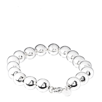 Tiffany Sterling Silver 10mm HardWear Ball Bracelet 3 of 5