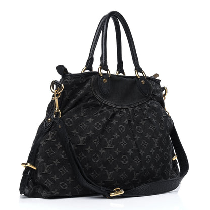 Louis Vuitton Denim Neo Cabby GM Black 4 of 31