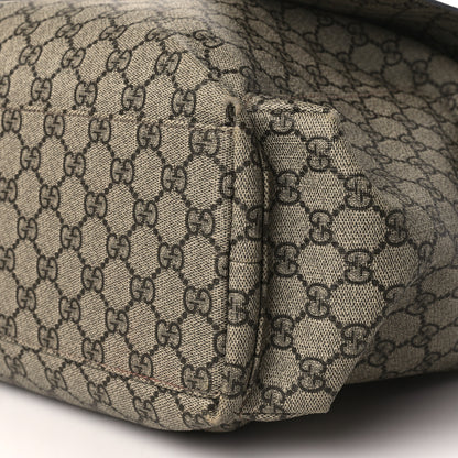 Gucci GG Plus Monogram Messenger Diaper Bag Dark Brown 9 of 9