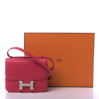 Hermes Epsom Constance 18 Rose Extreme 11 of 11
