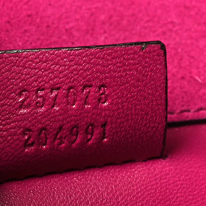 Gucci Patent Microguccissima Small Broadway Clutch Peonia Flower 7 of 10