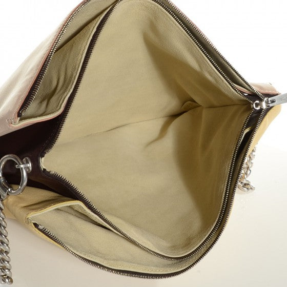 Celine Lambskin Soft Trio Zipped Bag Vanilla 5 of 16