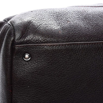 Chanel Deerskin Luxe Ligne Bowler Purple 22 of 23