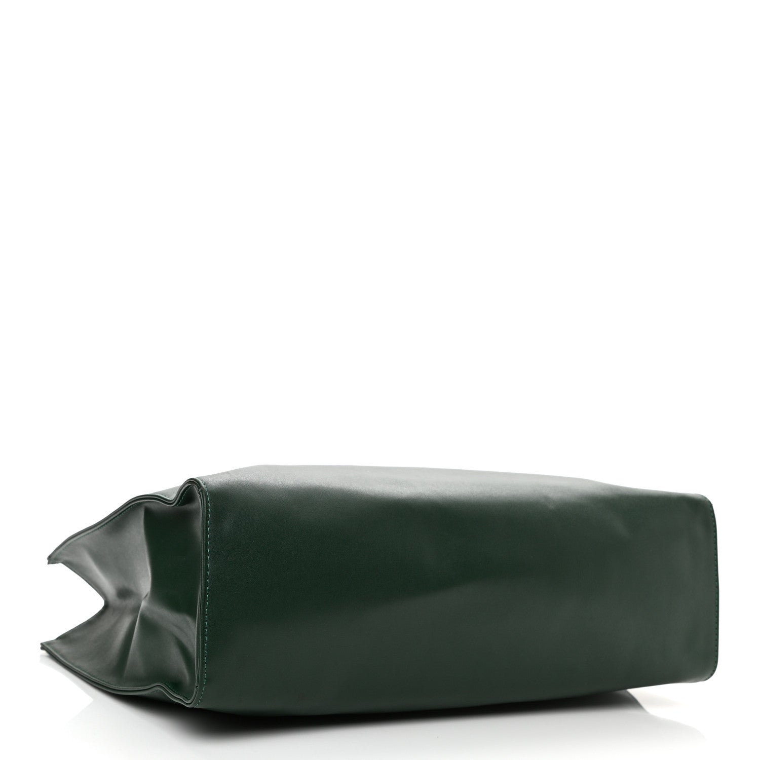 Telfar Vegan Leather Medium Shopping Bag Dark Olive 4 of 10