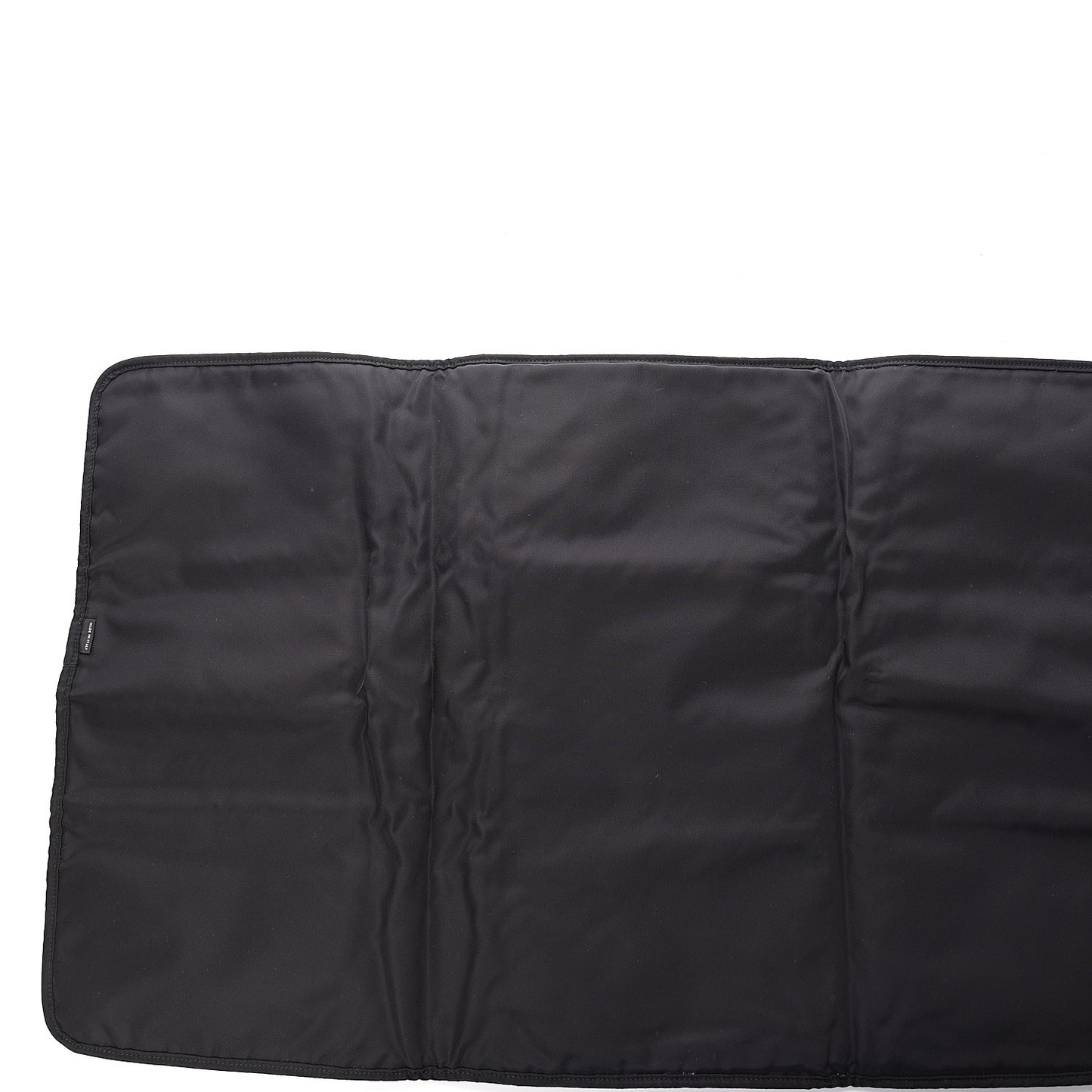 Tessuto Nylon Vela Diaper Bag Black