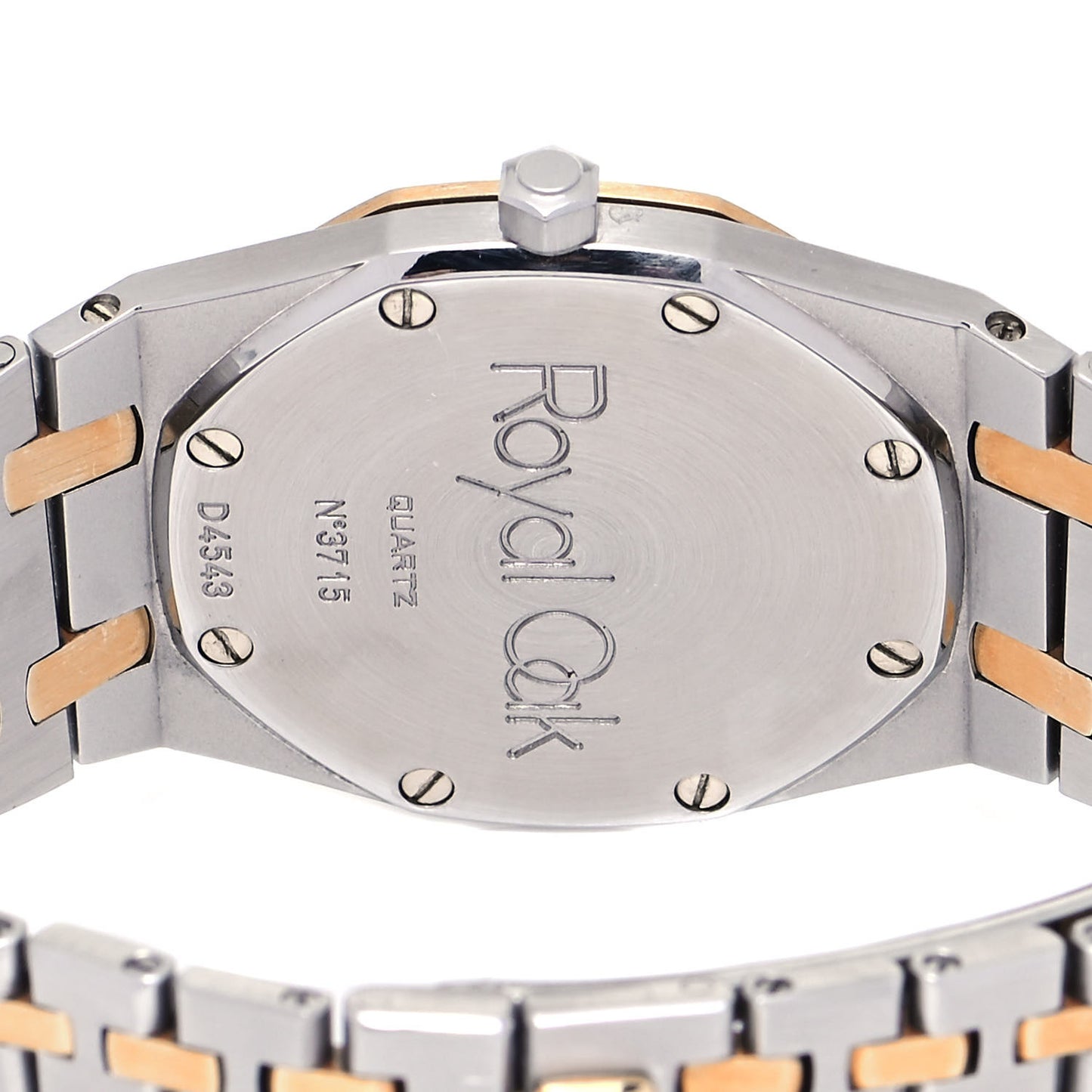 Stainless Steel 18K Yellow Gold 33mm Royal Oak Quartz Watch Grey 56175SA.OO.0789SA.01