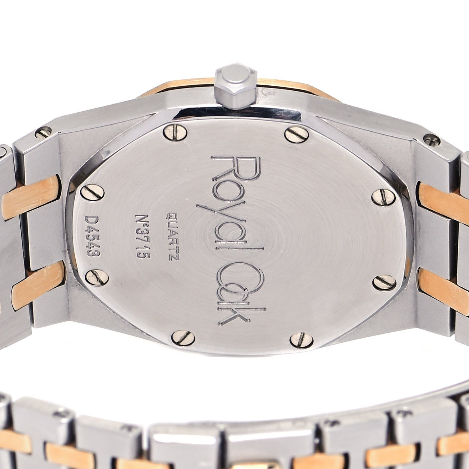 Audemars Piguet Stainless Steel 18K Yellow Gold 33mm Royal Oak Quartz Watch Grey 56175SA.OO.0789SA.01 4 of 5