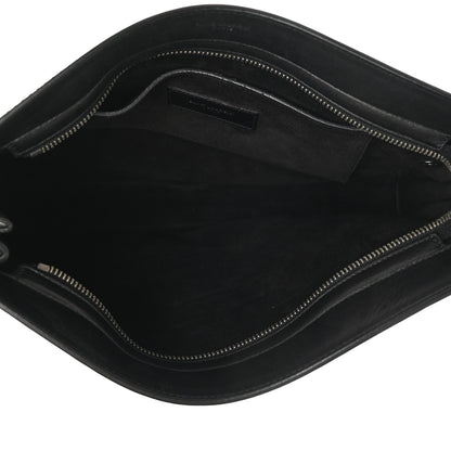 Saint Laurent Calfskin Stud Sac De Jour Clutch Black 4 of 6