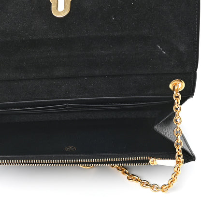 Mulberry Small Classic Grain Amberley Convertible Clutch Black 8 of 14