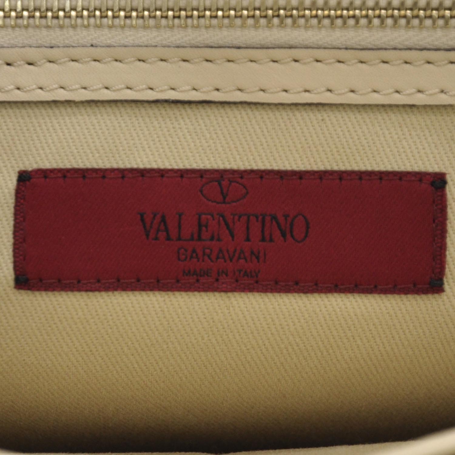 Valentino Garavani Vitello Rockstud Shoulder Satchel 6 of 8