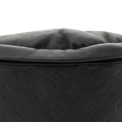 Louis Vuitton Calfskin Monogram Shadow Discovery Bumbag Black 7 of 10