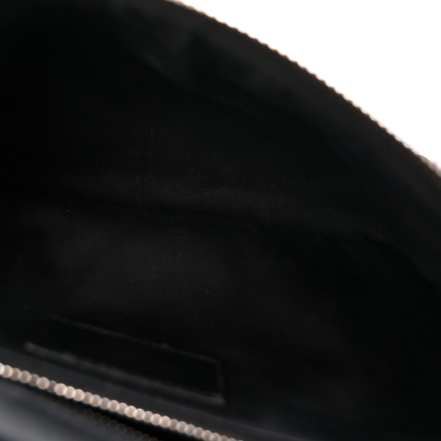 Crinkled Calfskin Matelasse Monogram Niki Body Bag Black