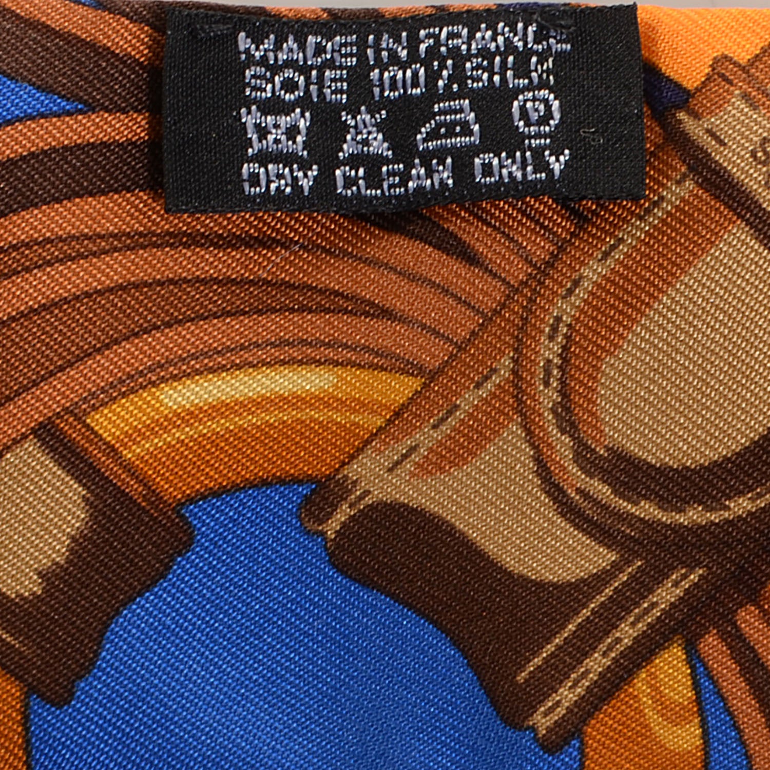 Hermes Silk Coaching Twilly 3 of 6