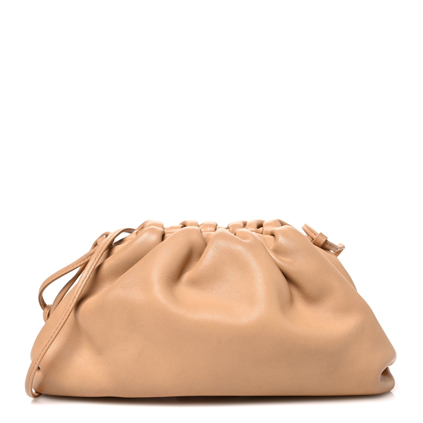 Butter Calfskin The Mini Pouch Almond