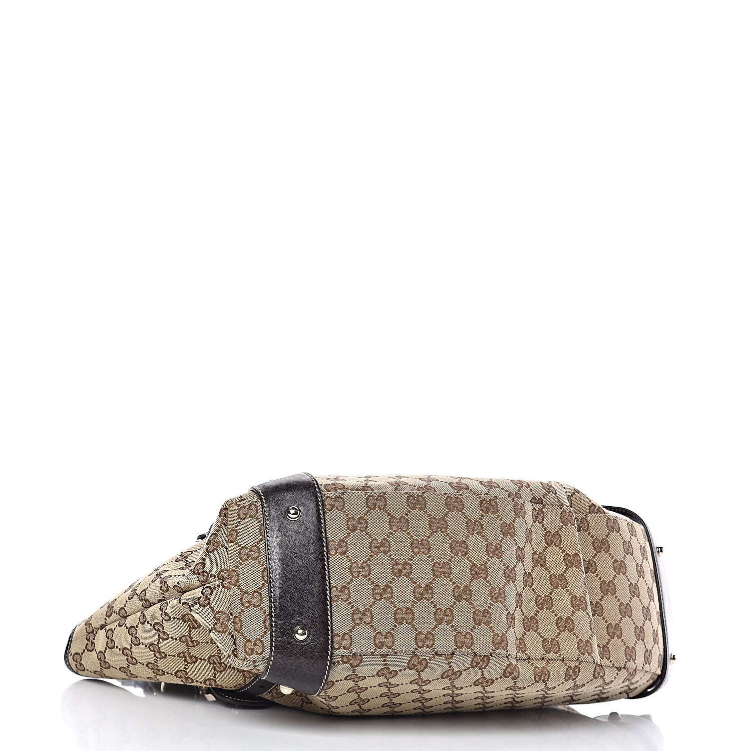 Gucci Monogram Medium Pelham Shoulder Bag Dark Brown 4 of 10