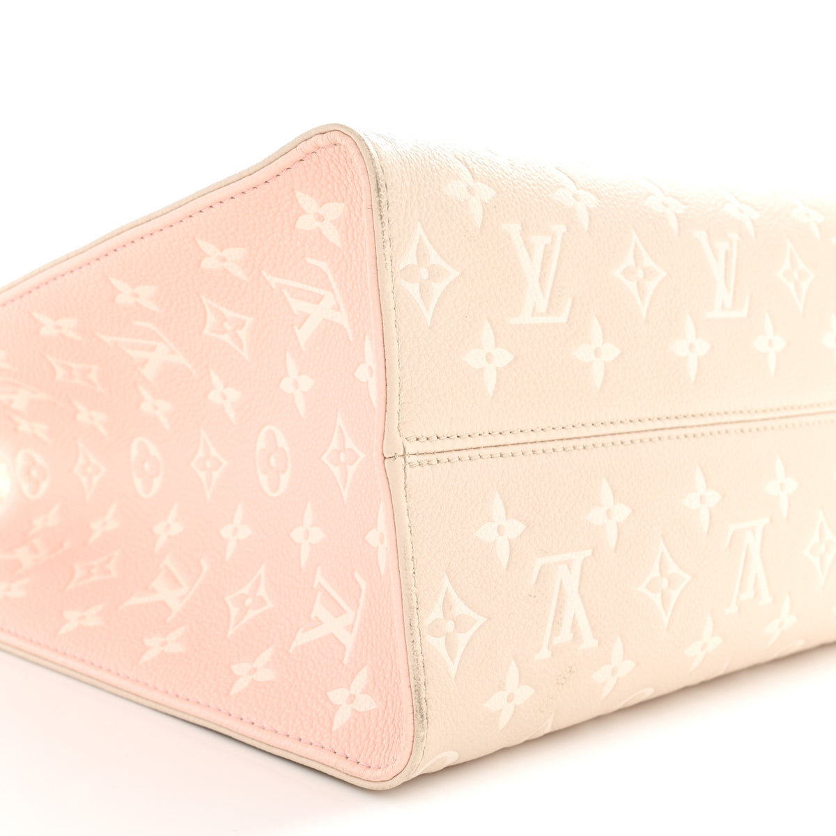 Empreinte Monogram Spring In The City Onthego MM Beige Pink Yellow