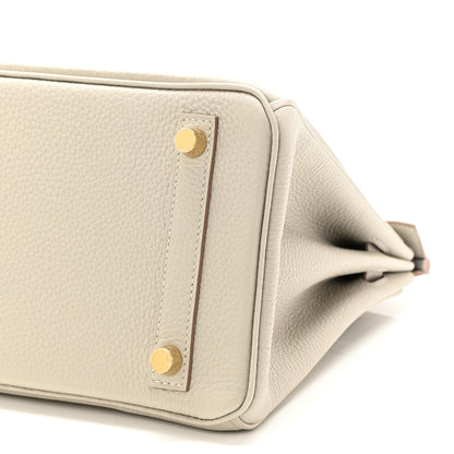 Hermes Togo Birkin 25 Gris Perle 10 of 11