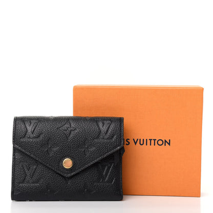 Louis Vuitton Empreinte Victorine Wallet Black 7 of 7