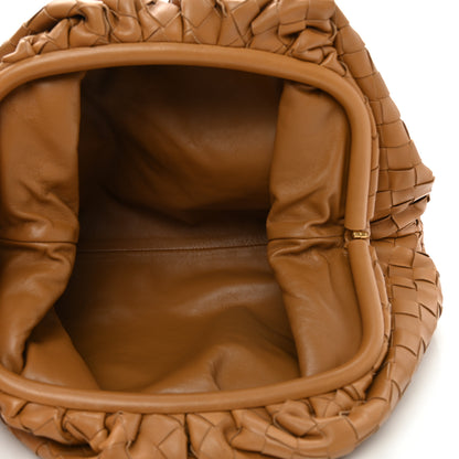 Bottega Veneta Nappa Maxi Intrecciato The Pouch Oversized Clutch Caramel 5 of 10
