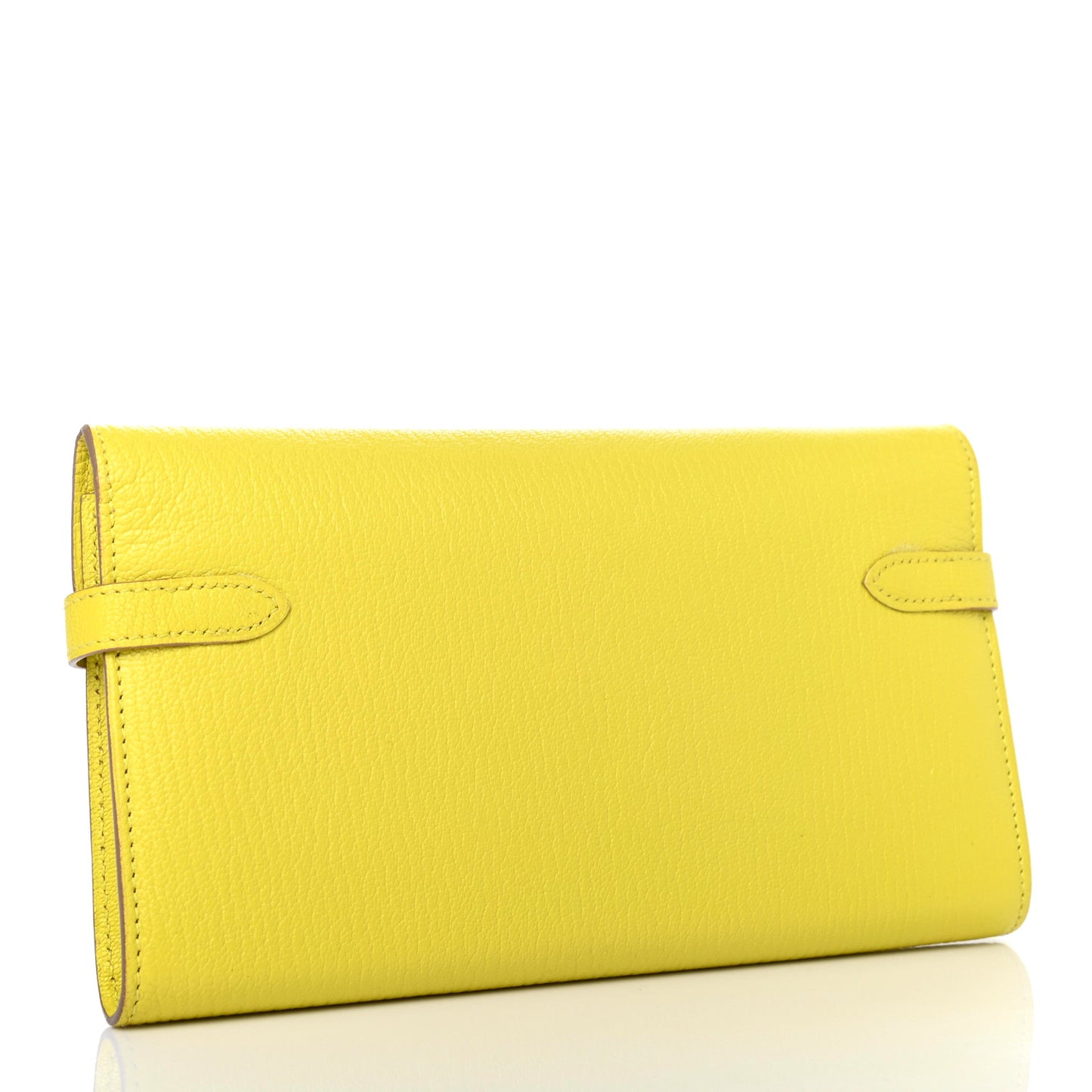 Chevre Mysore Kelly Longue Wallet Lime