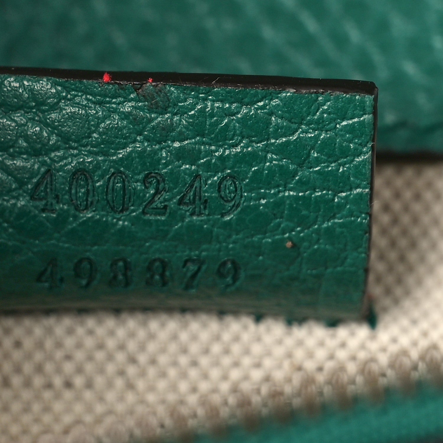 Gucci Pebbled Calfskin Small Dionysus Shoulder Bag Emerald 7 of 10