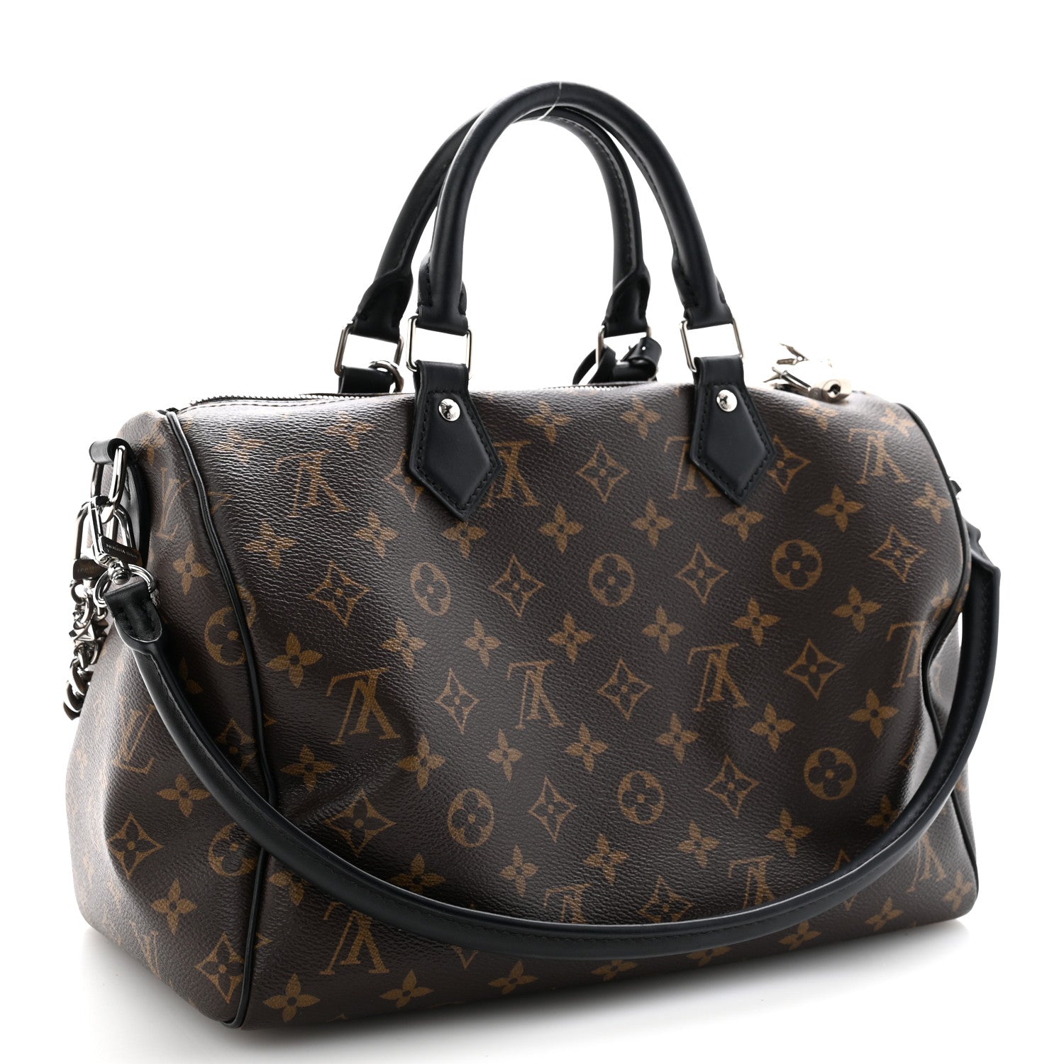 Louis Vuitton Monogram Speedy Soft 30 Dark 3 of 12